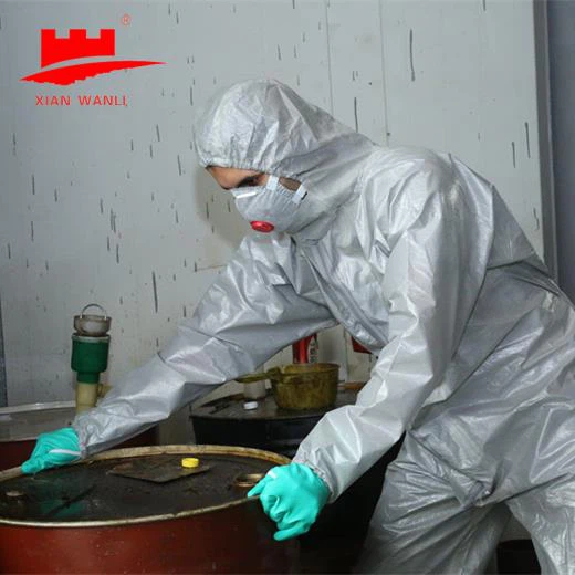 chemical protection coverall